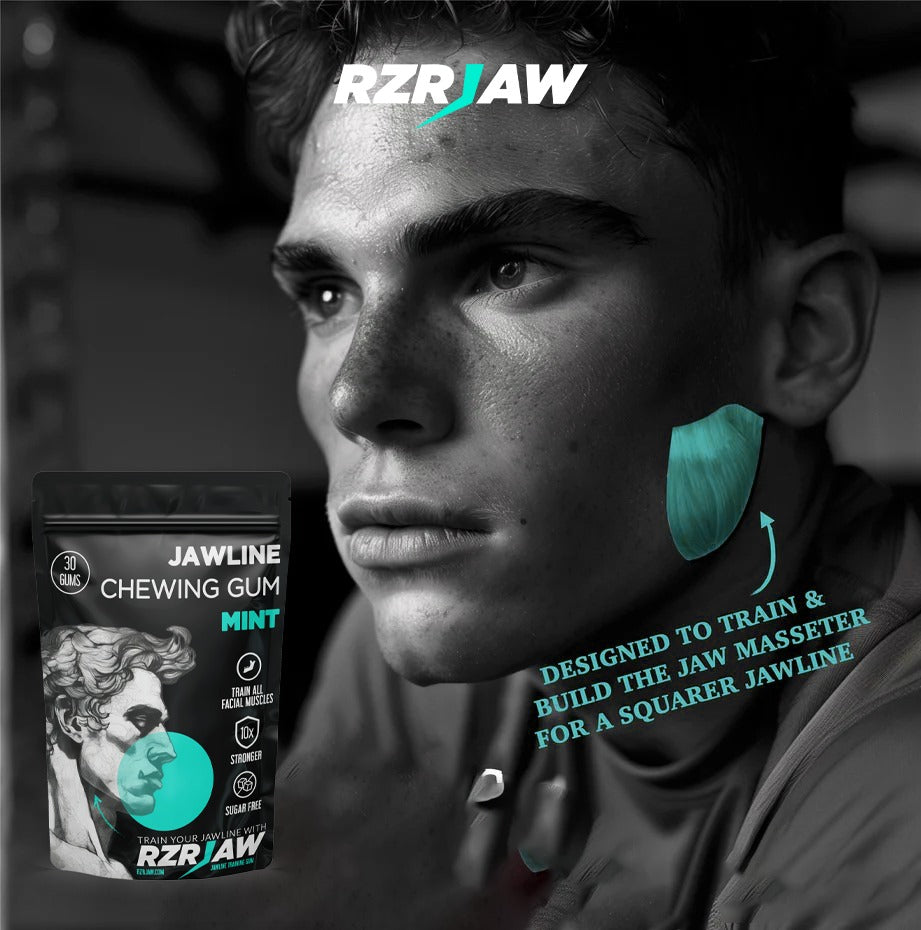Jawline Chewing Gum (Mint) - Beginner Level