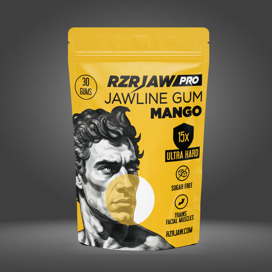 Jawline Chewing Gum (Mango) - Ultra Hard
